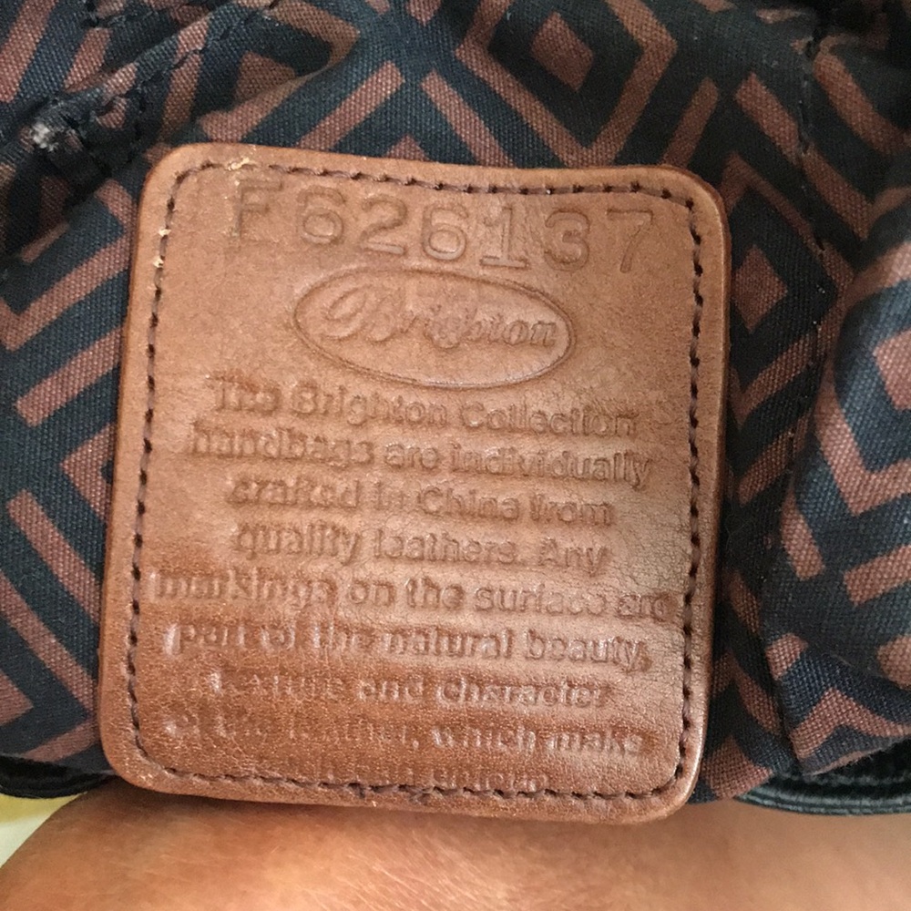 Brighton black and brown purse - Picture 9 of 13